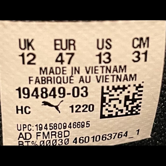 J Cole x RS Dreamer 2 Men's Size 13 'Off Season Red' - Picture 6 of 6